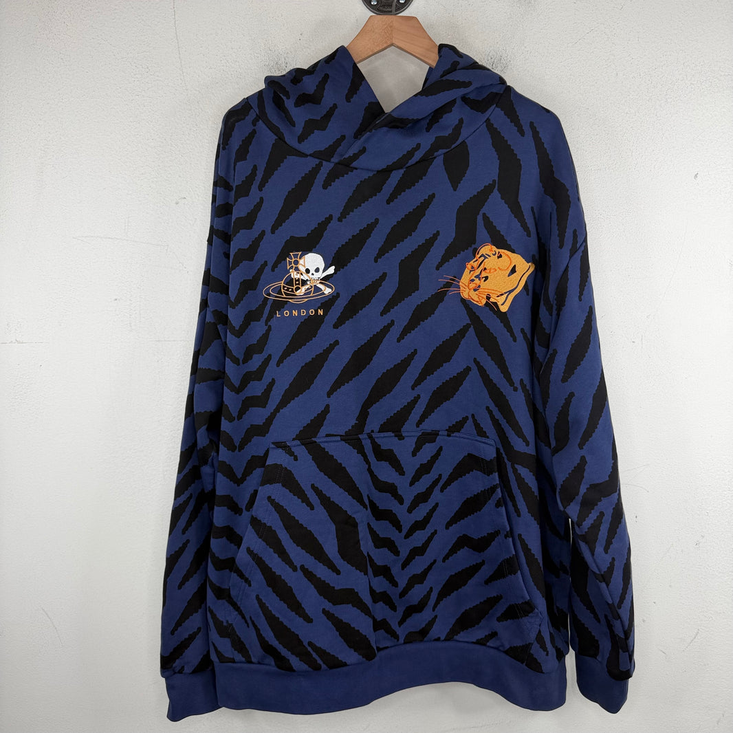 Vivienne Westwood Blue Tiger Camo Hoodie
