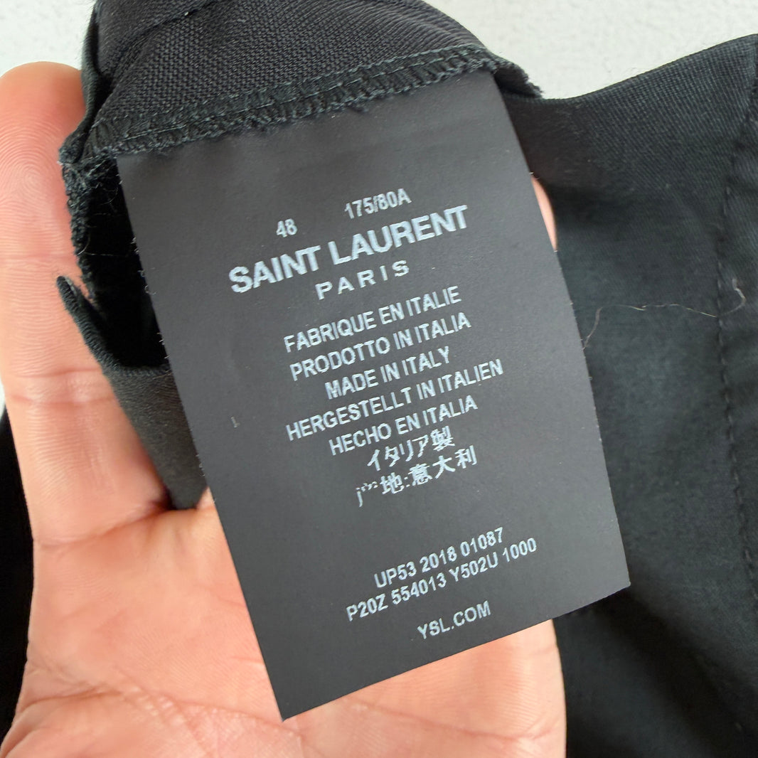 Saint Laurent Studded Dress Pants