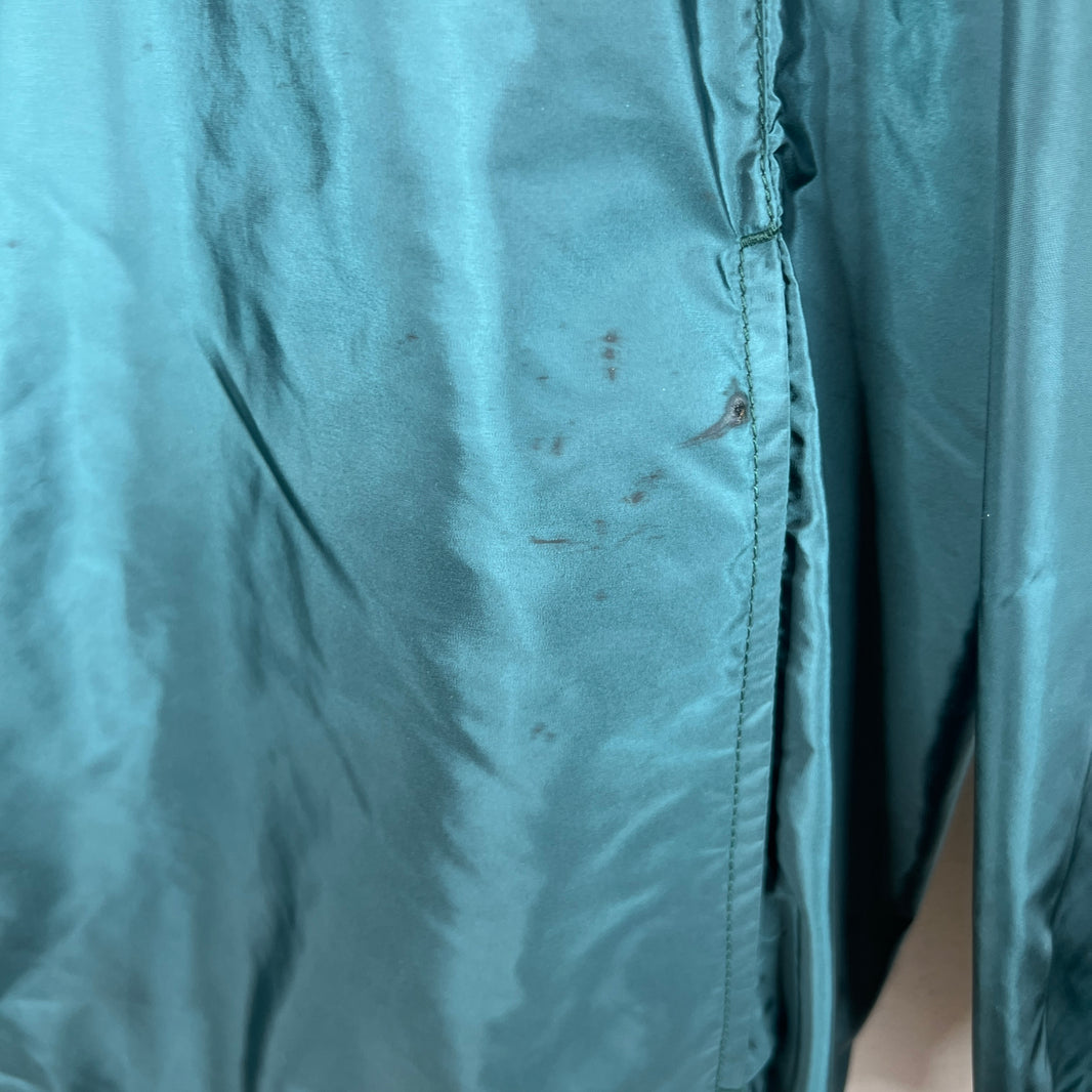 Prada Green Hooded Windbreaker