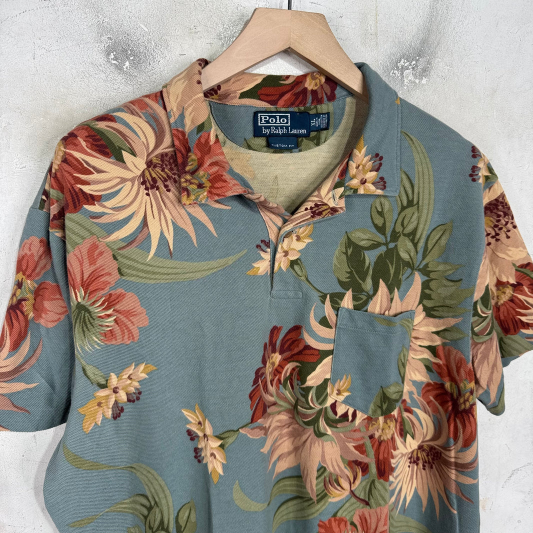 Ralph Lauren Floral Polo