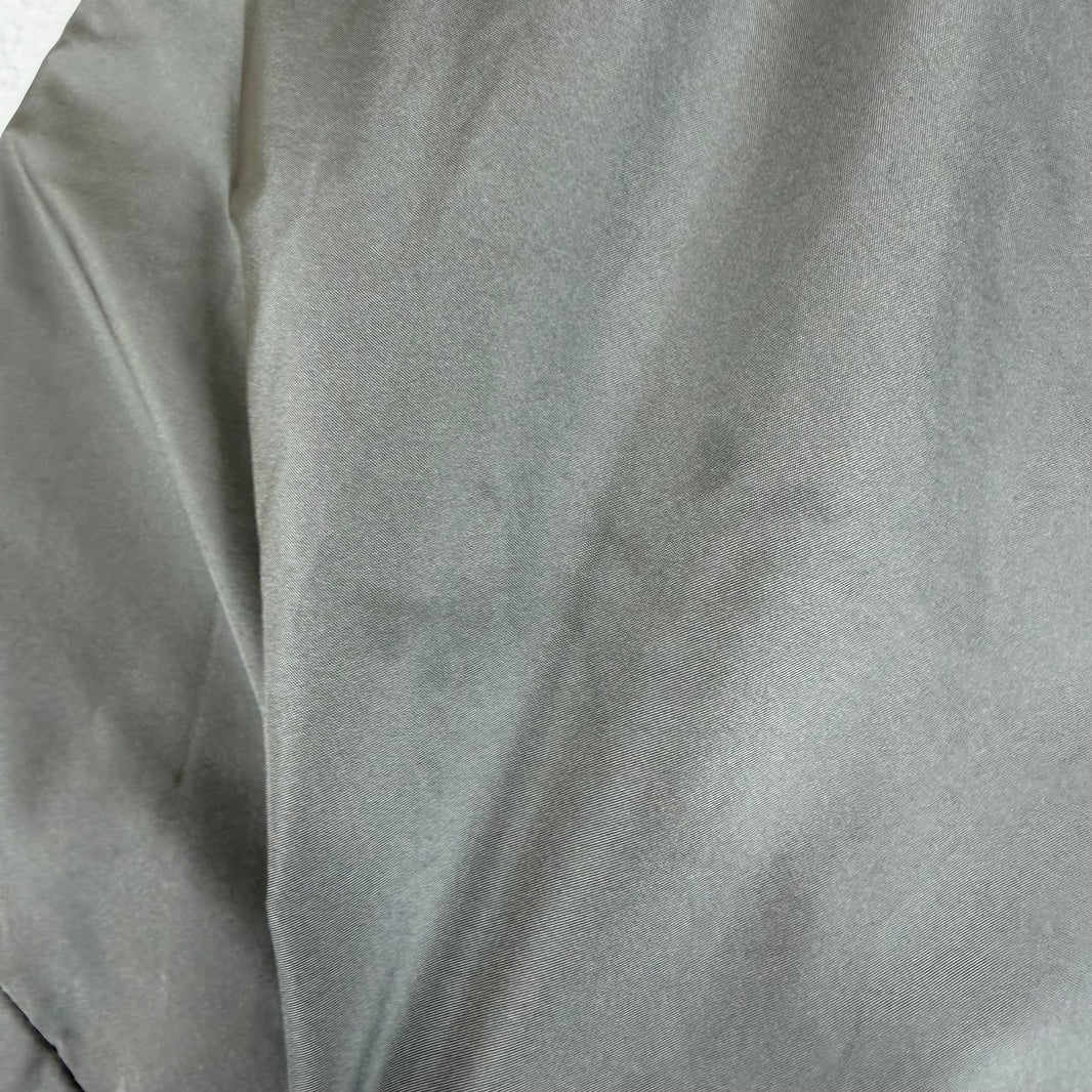 Balenciaga Gray Nylon Blazer Jacket