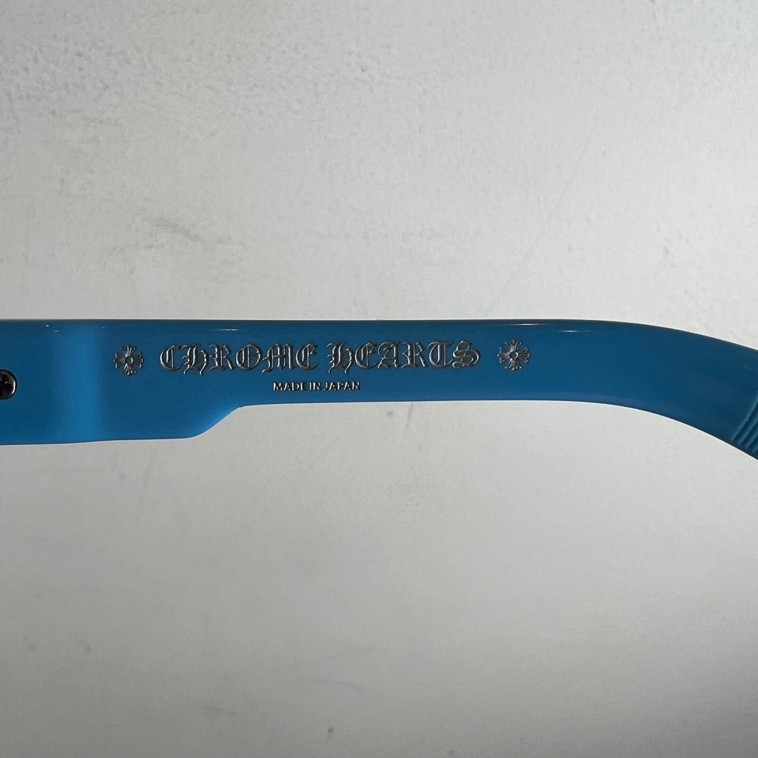Chrome Hearts Blue T. Hutch Sunglasses