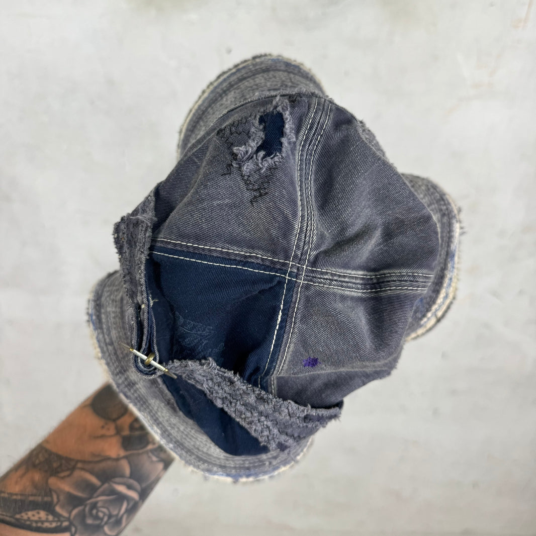 Kapital Navy Old Man & The Sea Bucket Hat