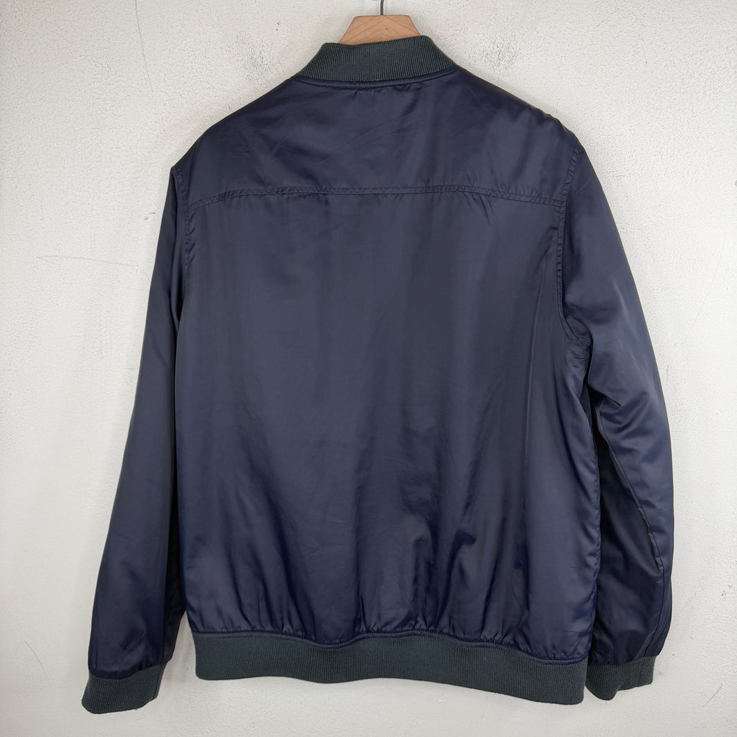 Supreme Navy Crosses Reversible Bomber Jacket