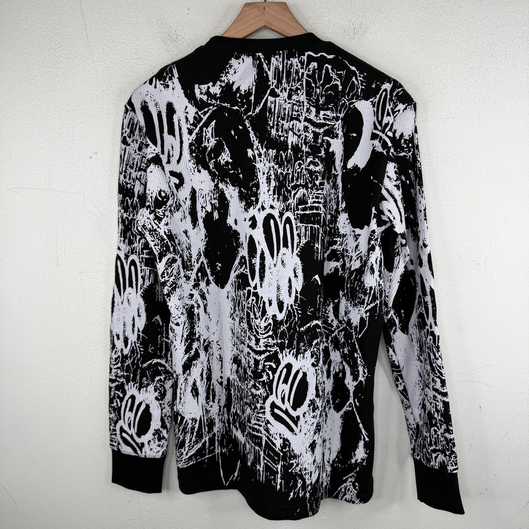 Slawn Printed Longsleeve Thermal T-Shirt