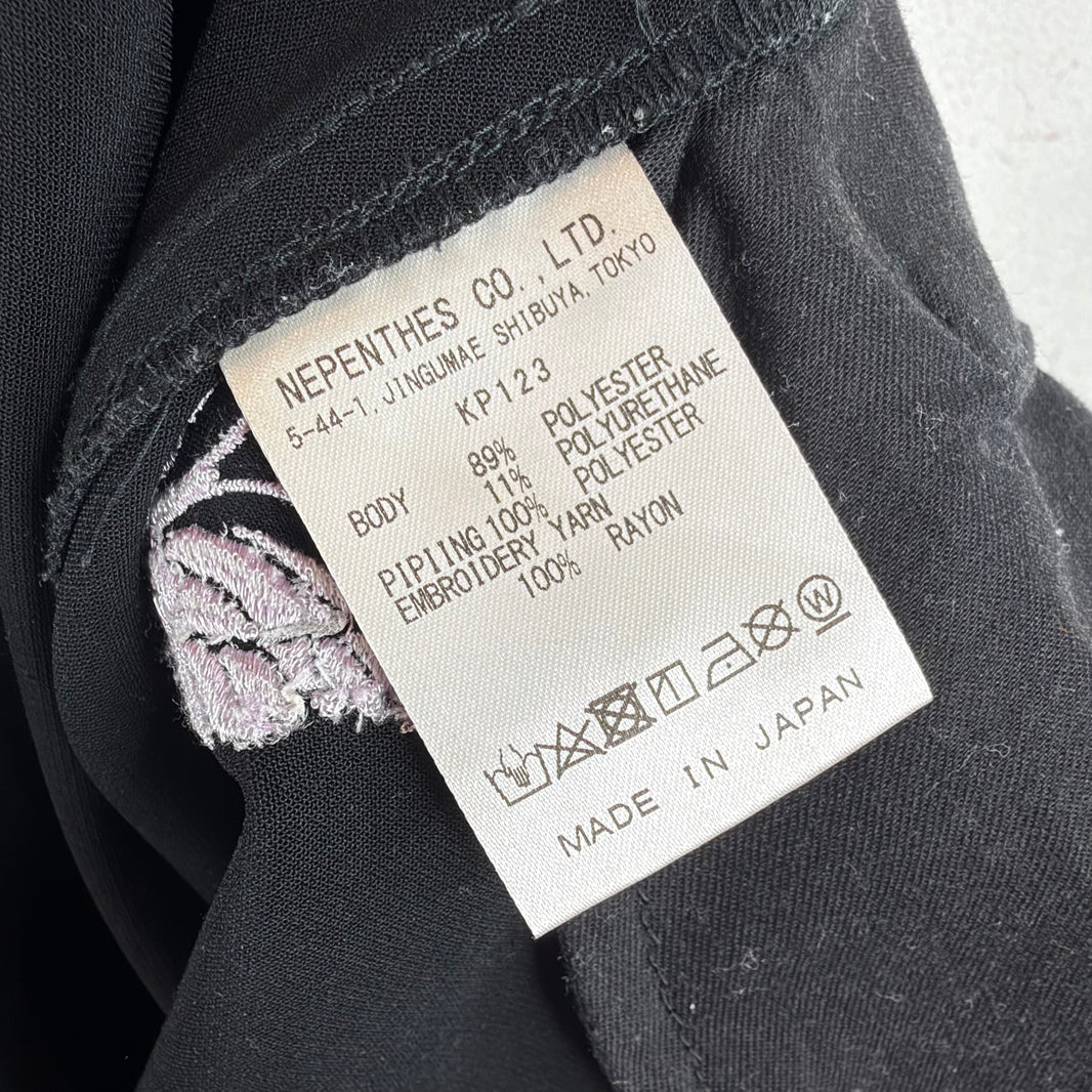 Needles Black Pleated Track Pants