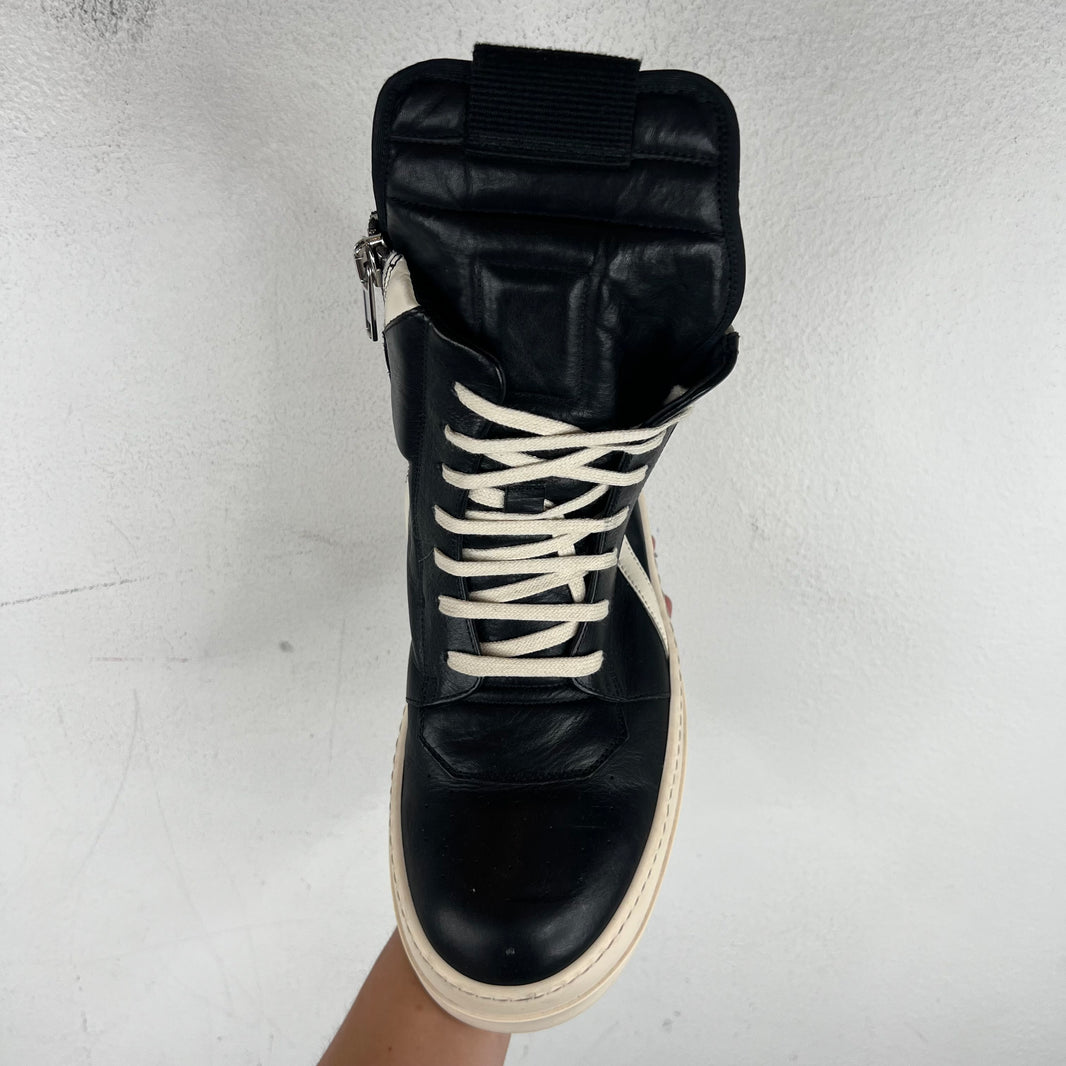 Rick Owens Milk/White Bumper Geobaskets