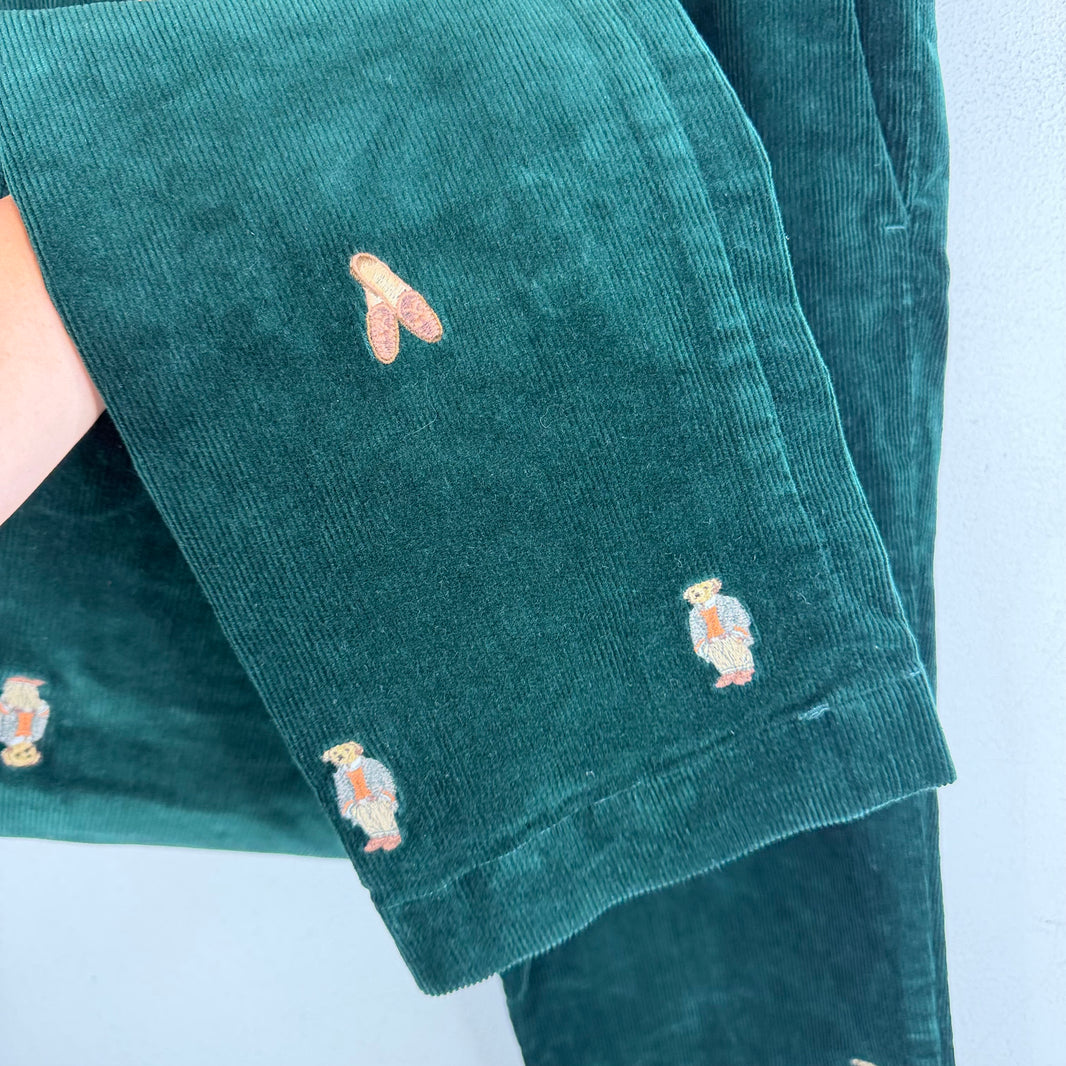 Polo Ralph Lauren Embroidered Corduroy Pants