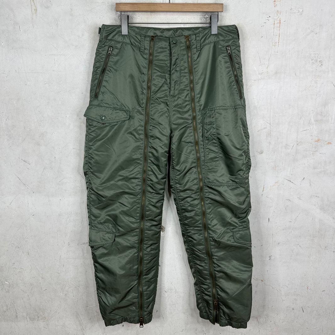 Supreme Olive Flight Pants