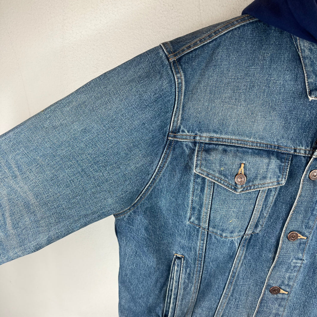 Celine Hooded Denim Jacket