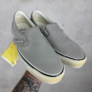 Vans X Engineered Garments Grey Sample Classic Slip Ons