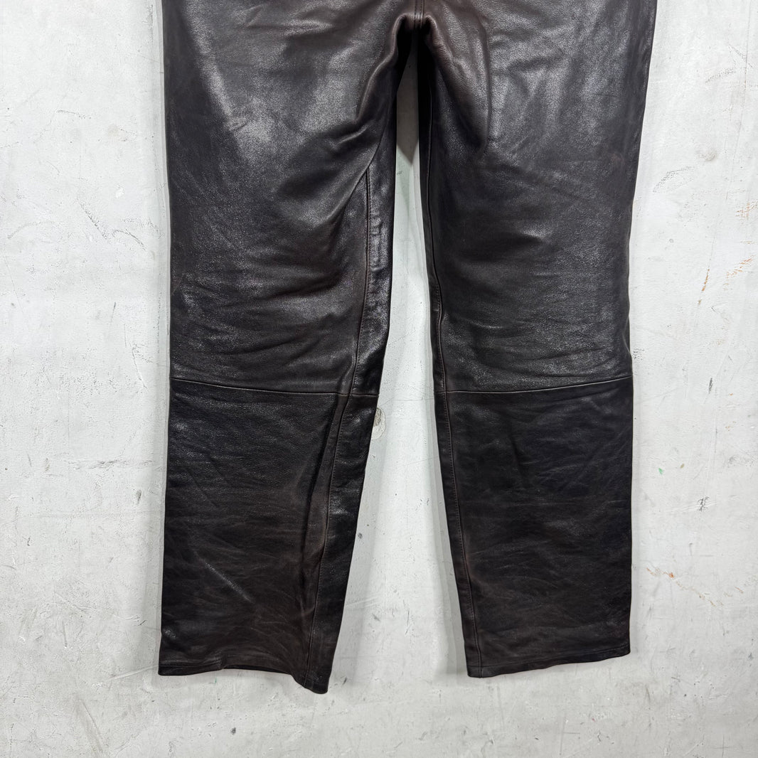 Stussy Big Ol' Brown Leathers
