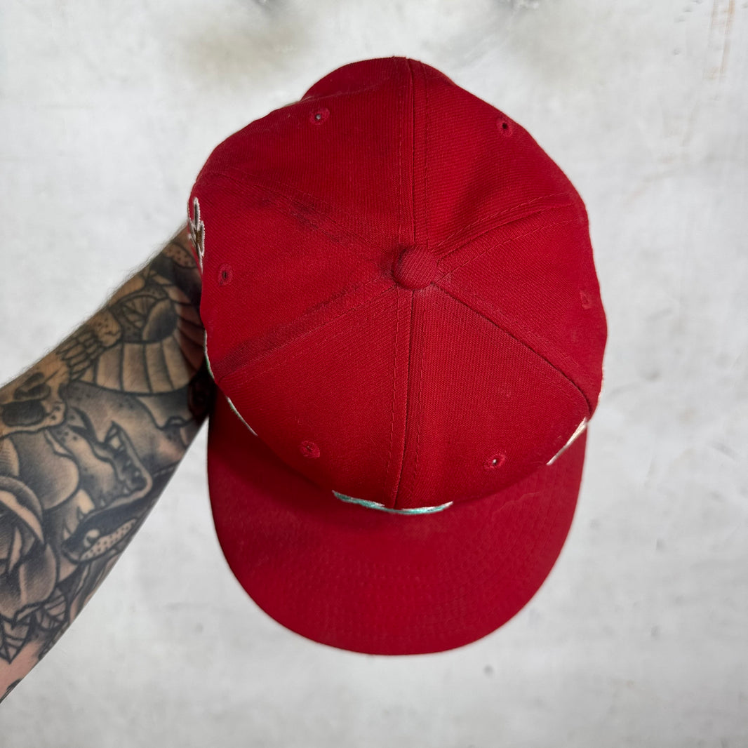 Supreme Red Yankee Kanji Fitted