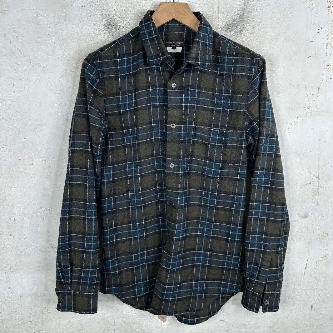 CDG Homme Plus Checkered Flannel