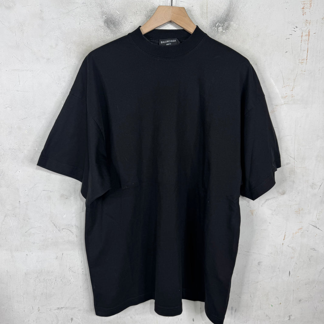 Balenciaga Tab Logo T-Shirt