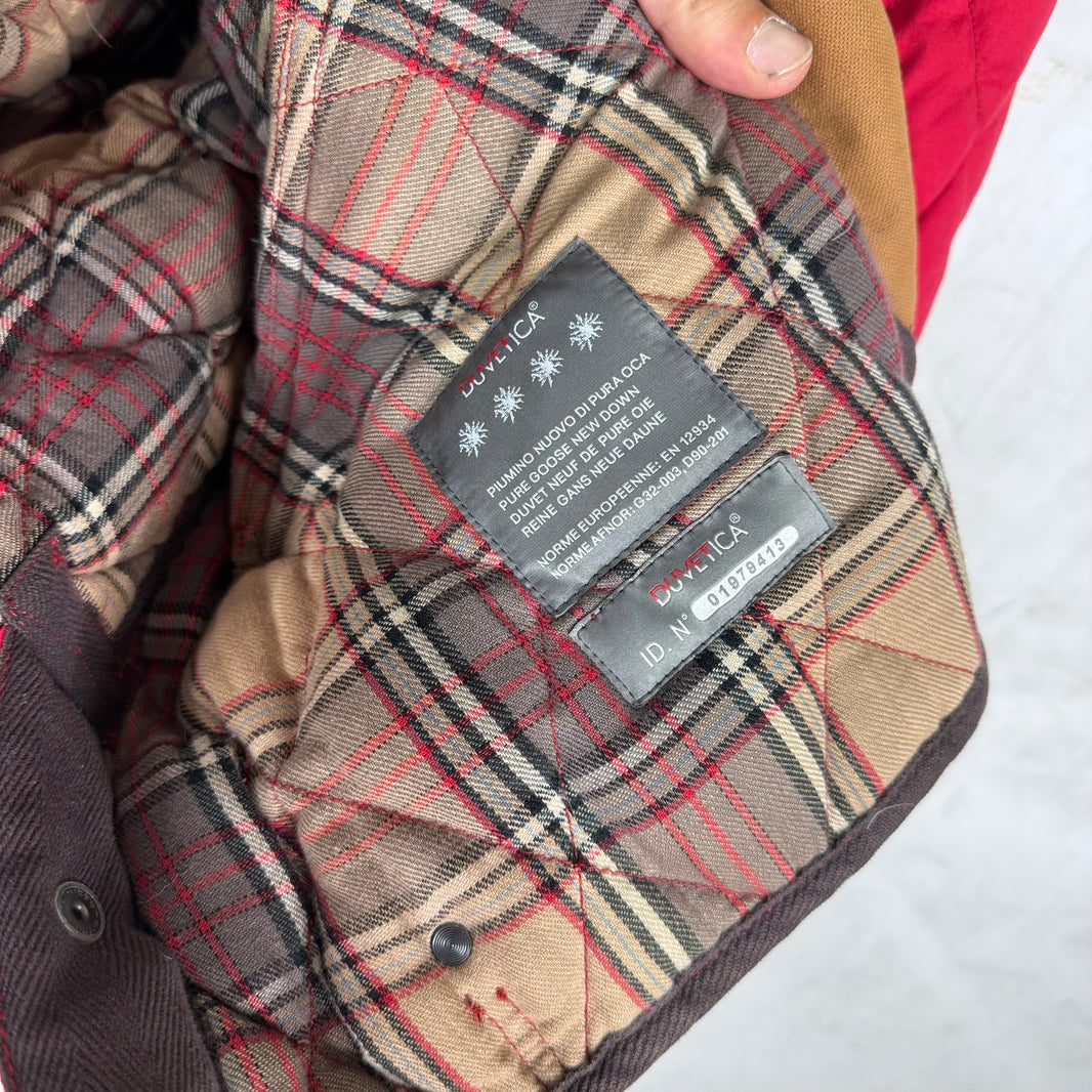 Junya Watanabe Duvetica Quilted Wool Paneled Jacket
