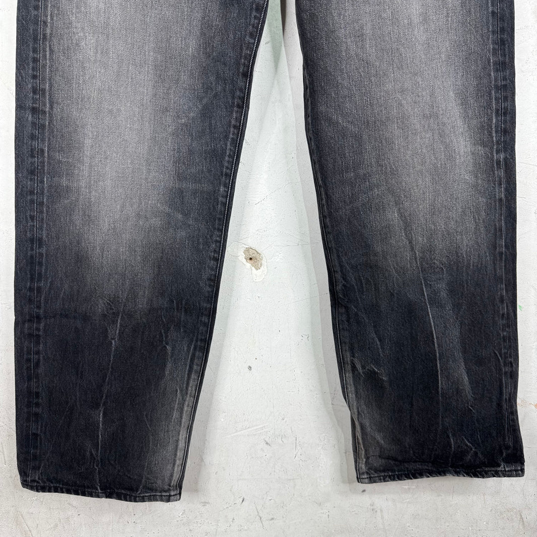 Supreme Faded Grey Selvedge Jeans
