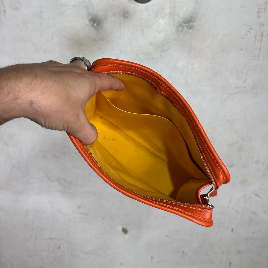 Goyard Orange Small Jouvence Bag