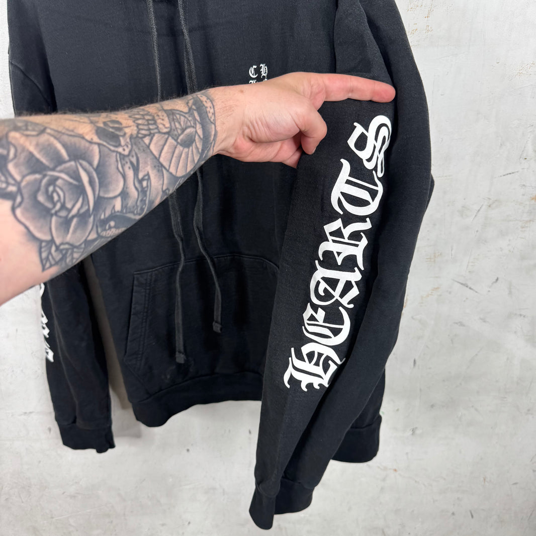 Chrome Hearts Vertical Logo Hoodie