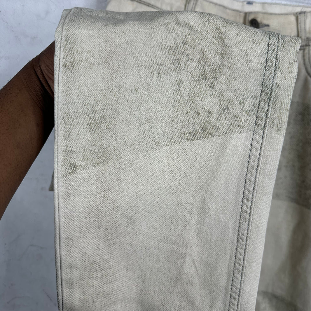 Maison Margiela Striped Denim Pants
