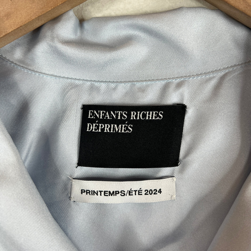 ERD Bath House Silk Button Up Shirt