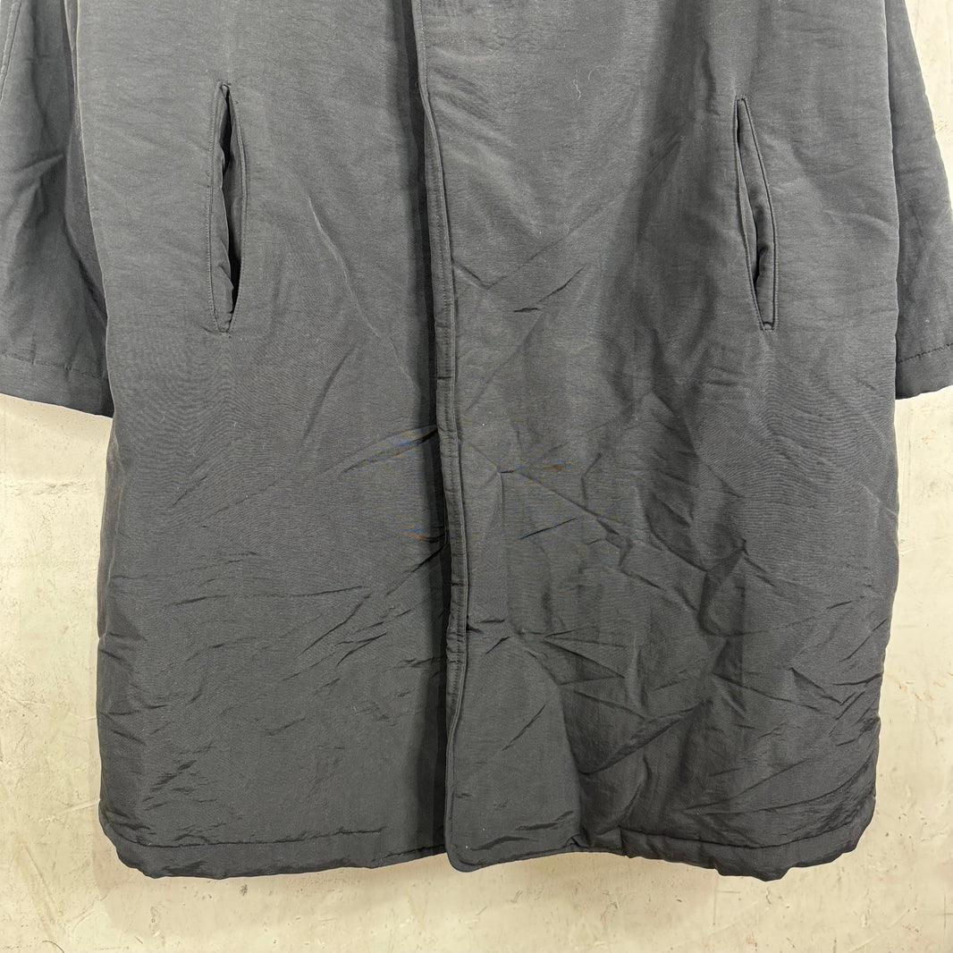 Armani Metal Plate Padded Long Coat