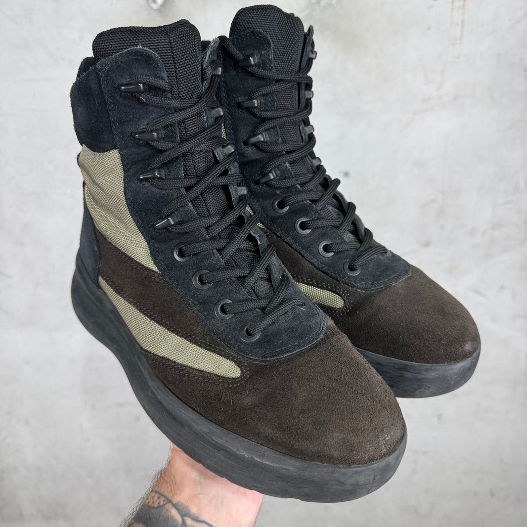 Yeezy Season 5 Tri Color Combat Boots