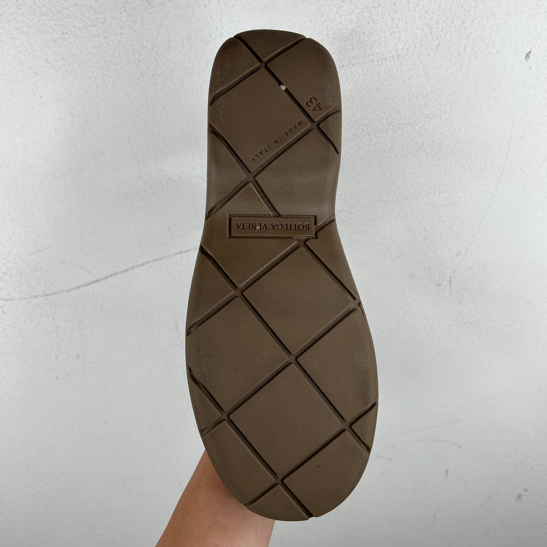 Bottega Veneta Brown Rubber Puddle Boots