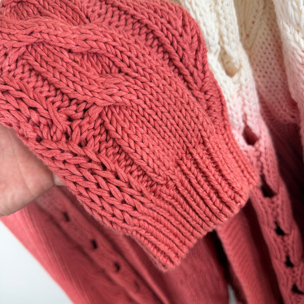Saint Laurent Gradient Knit Hoodie