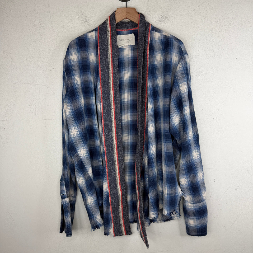 Greg Lauren Hybrid Flannel Kimono