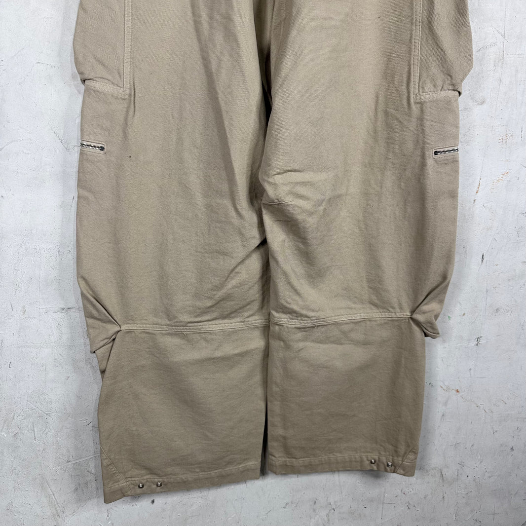 Jacquemus Beige Loose Cargos