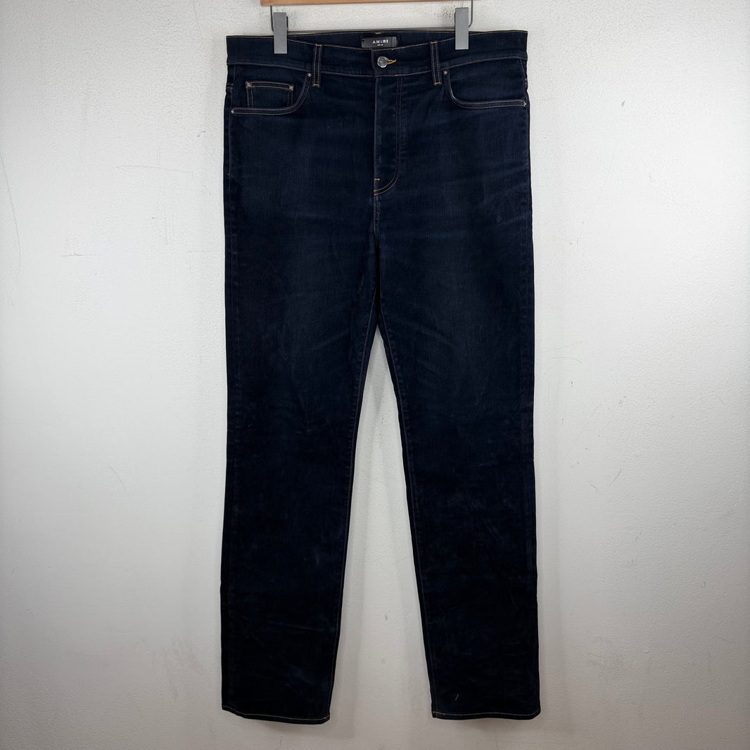 Amiri Velvet Darkwash Jeans