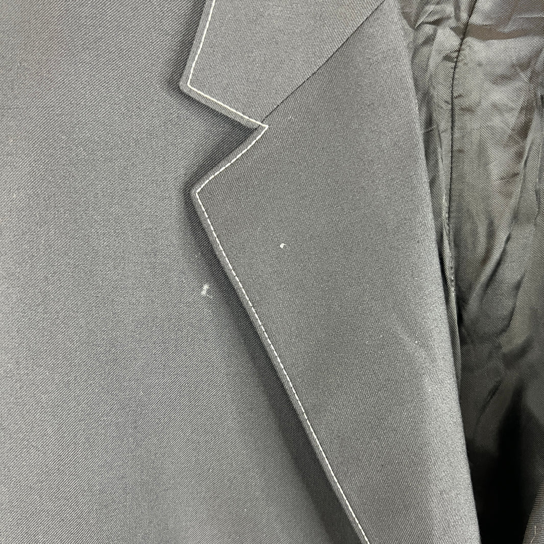 Prada Contrast Stitch Blazer Jacket