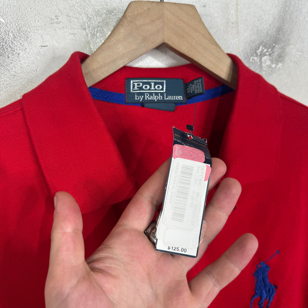 Ralph Lauren Red USA Arc Pony Polo