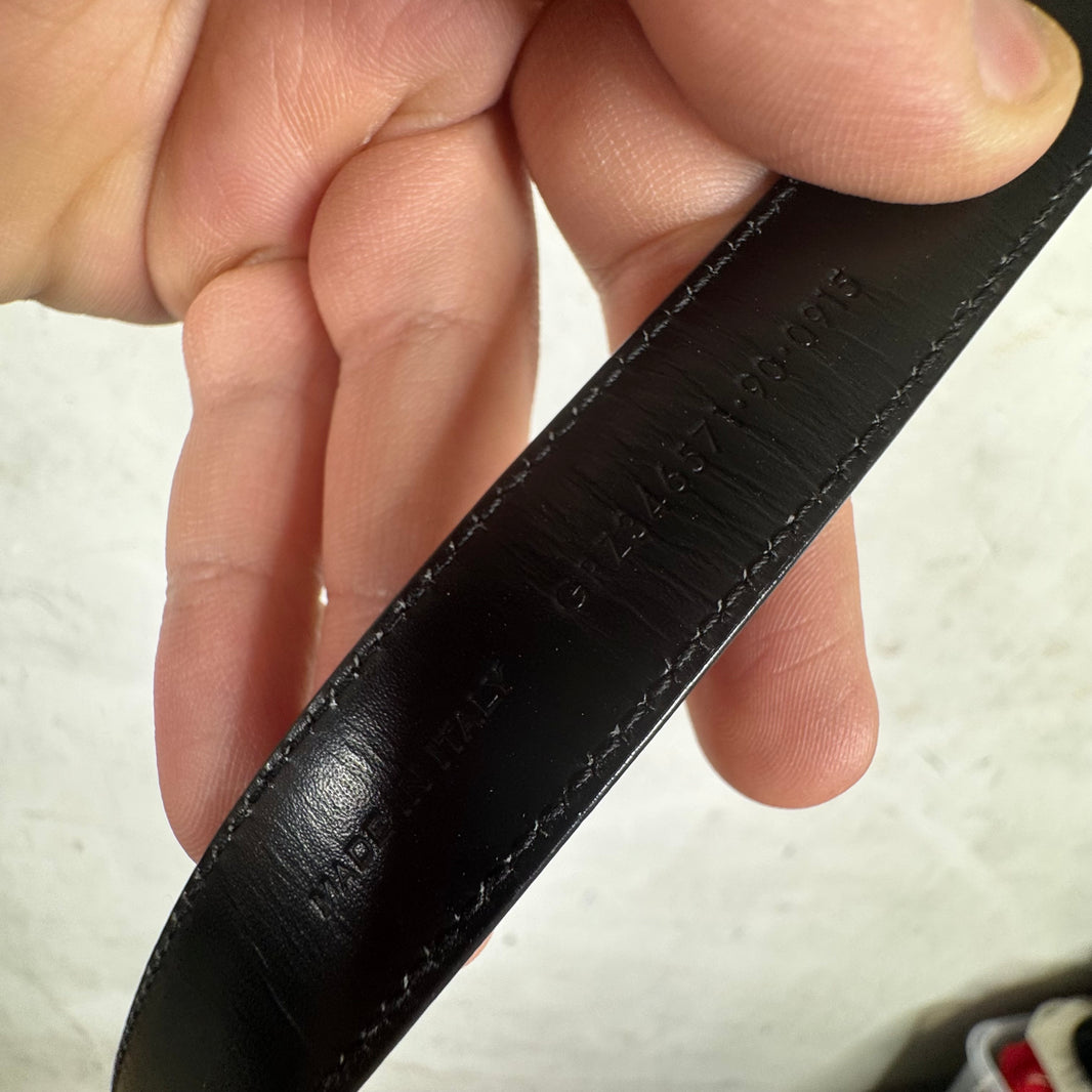 Saint Laurent Thin Western Style Belt