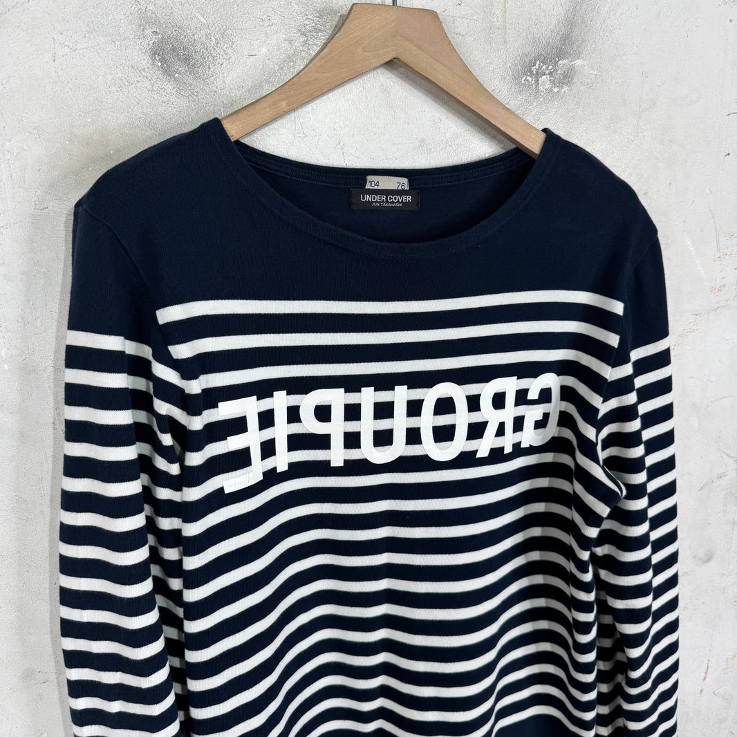 Undercover "Groupie" Striped LS T-Shirt