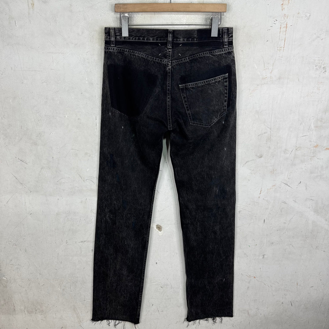 Margiela Charcoal Painter Jeans