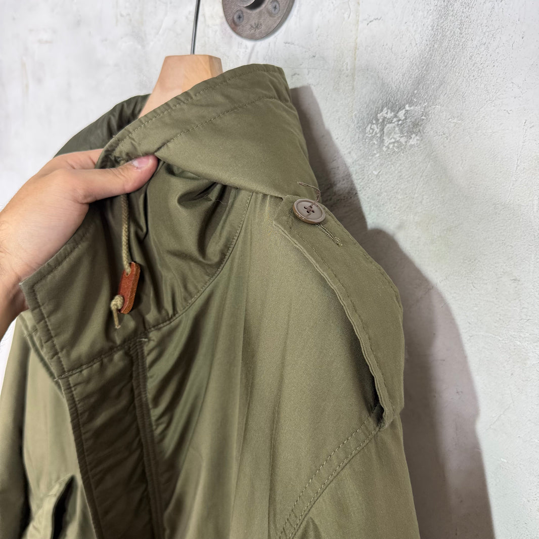 Beams Layered Olive Parka Jacket