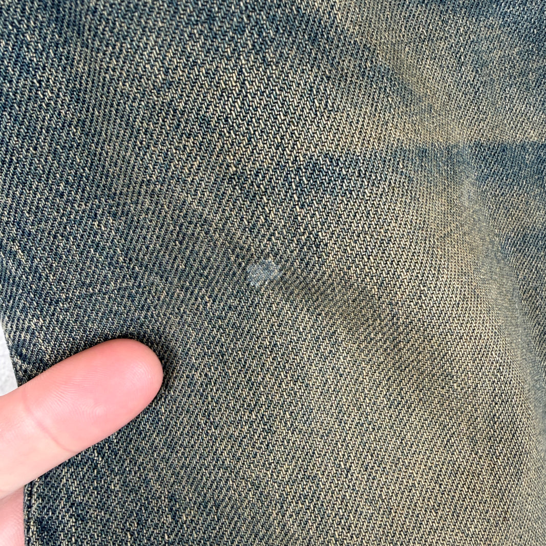 Helmut Lang Vintage Stained Wash Bootcut Jeans