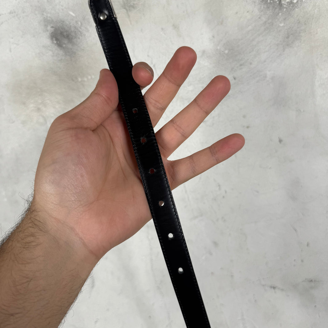 Saint Laurent Thin Western Style Belt