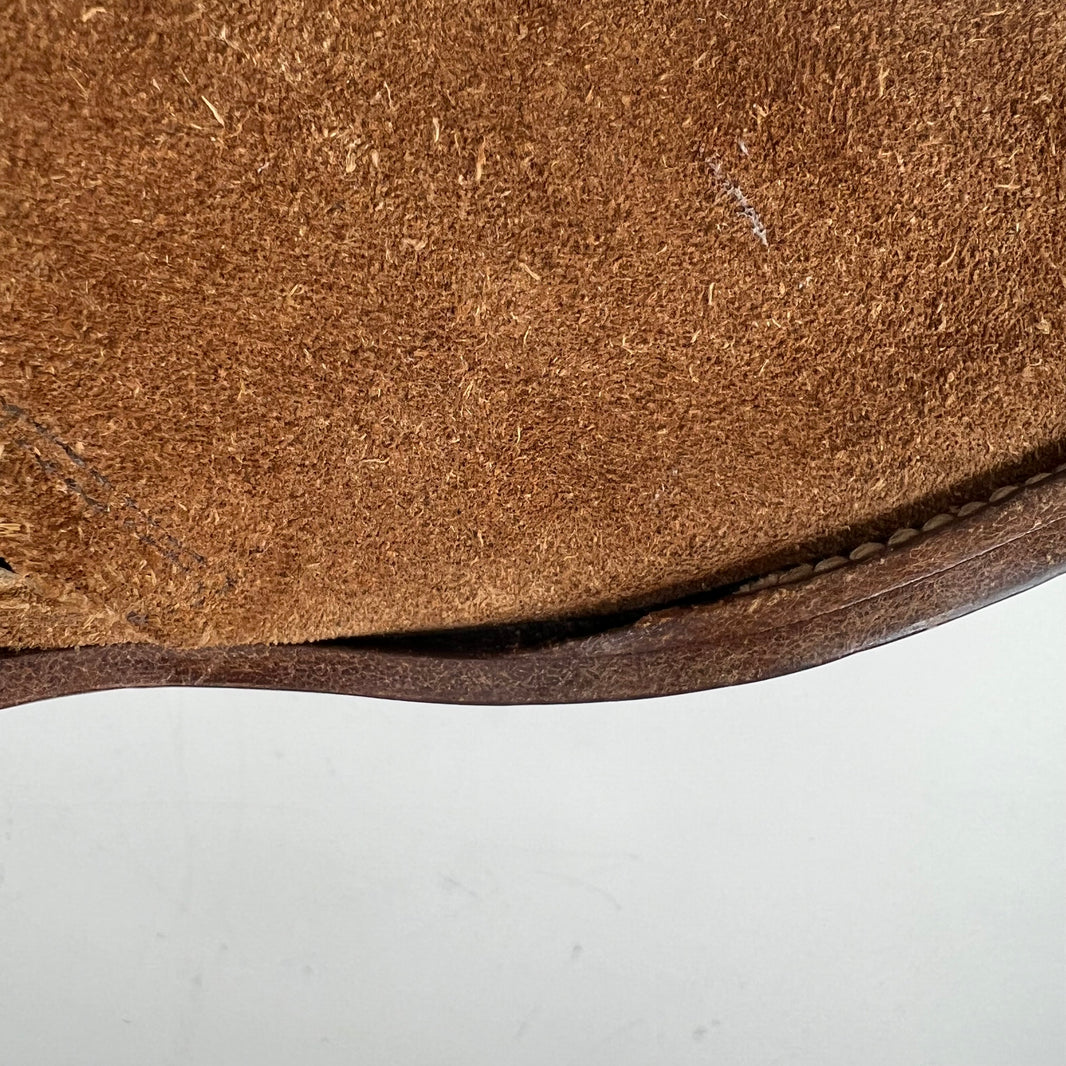 Saint Laurent Studded Suede Wyatt Boots