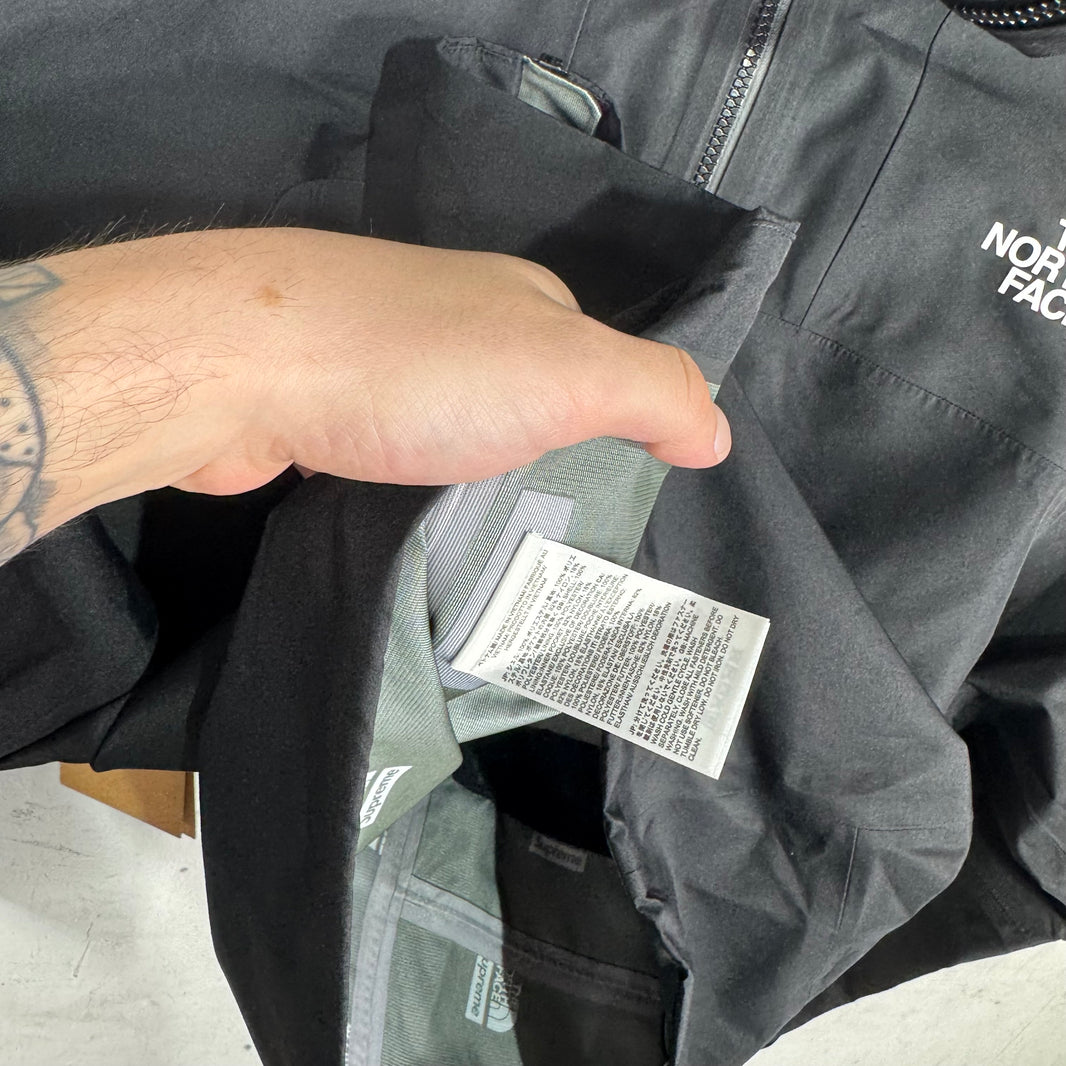 Supreme x TNF Black Split Shell Jacket