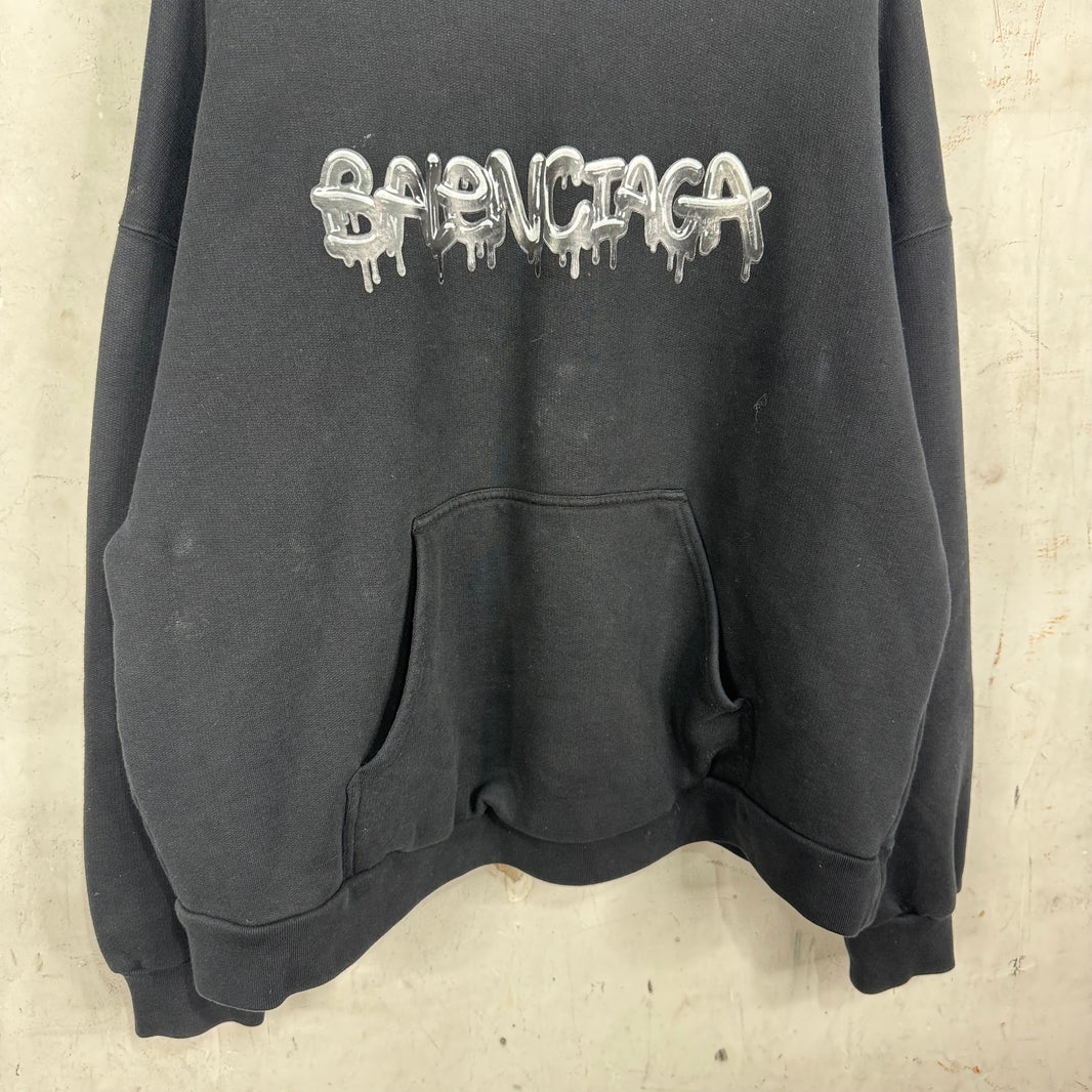 Balenciaga Drip Logo Hoodie