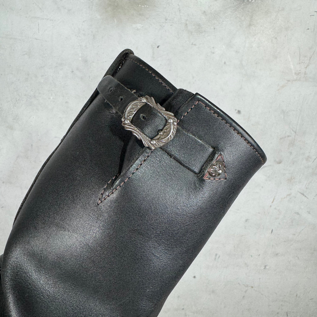 Chrome Hearts Wesco Harness Chained Engineer Boots