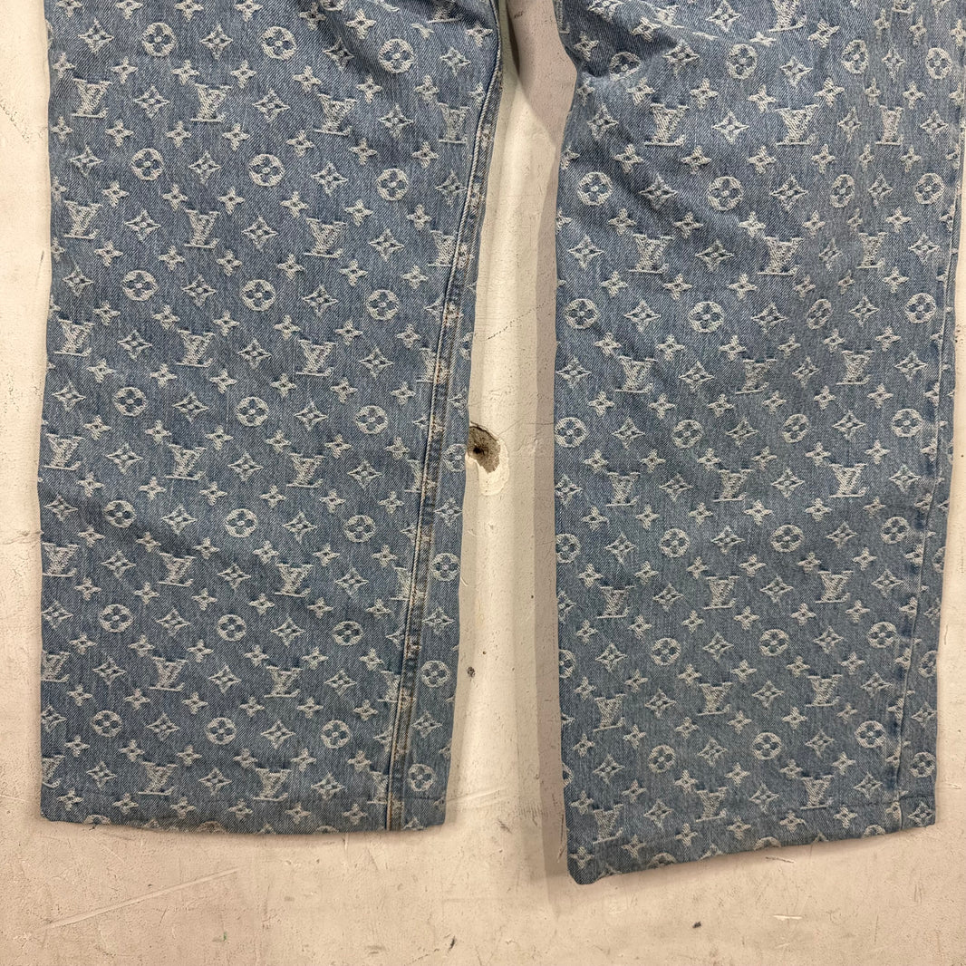 Louis Vuitton Monogram Grafitti Jeans