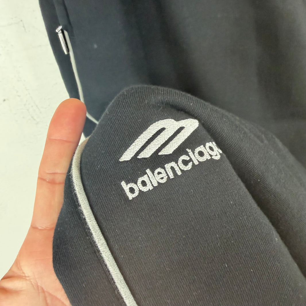 Balenciaga 3B Side Stripe Baggy Sweatpants