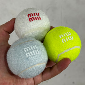 Miu Miu Tennis Ball 3 Pack
