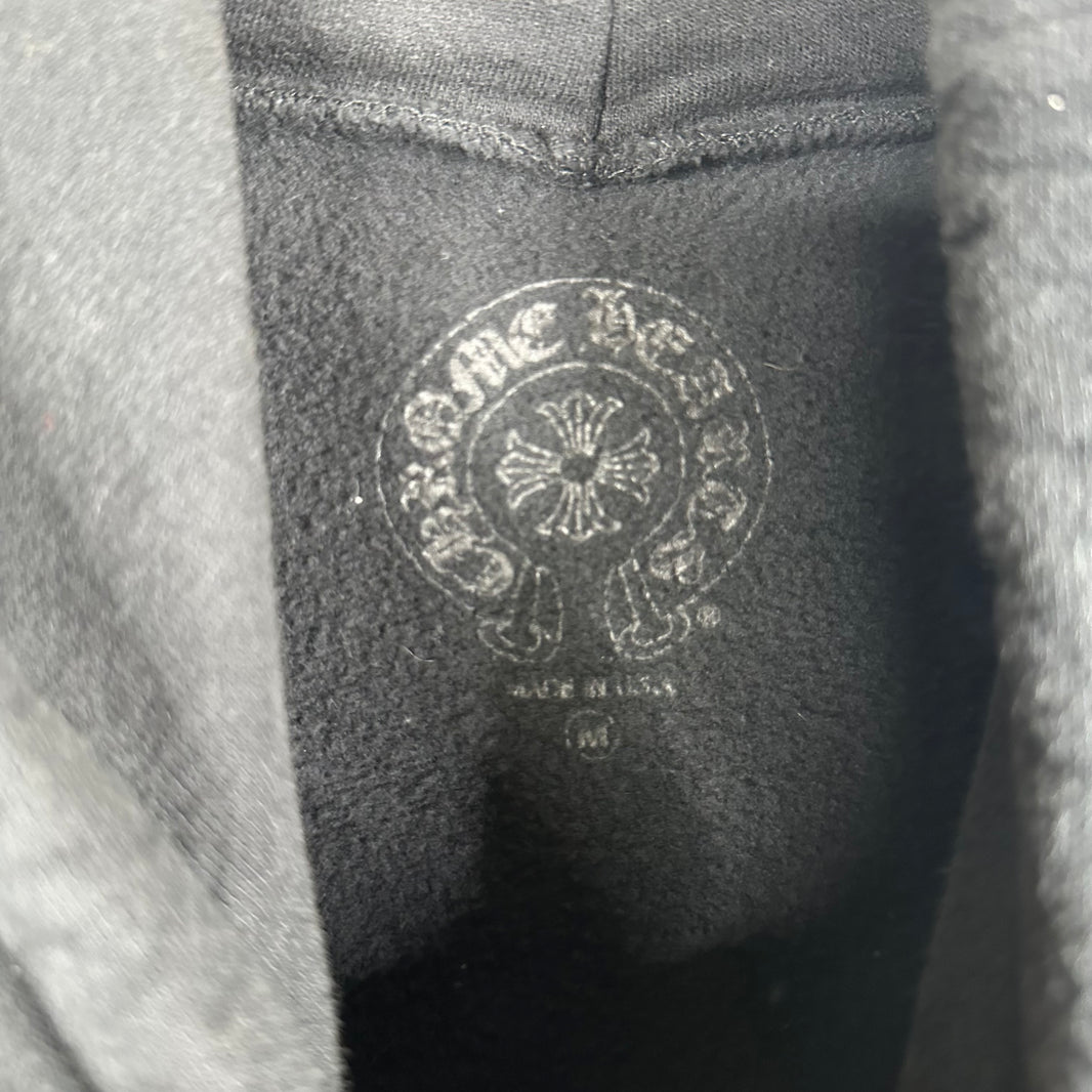Chrome Hearts Metallic Silver Web Hoodie