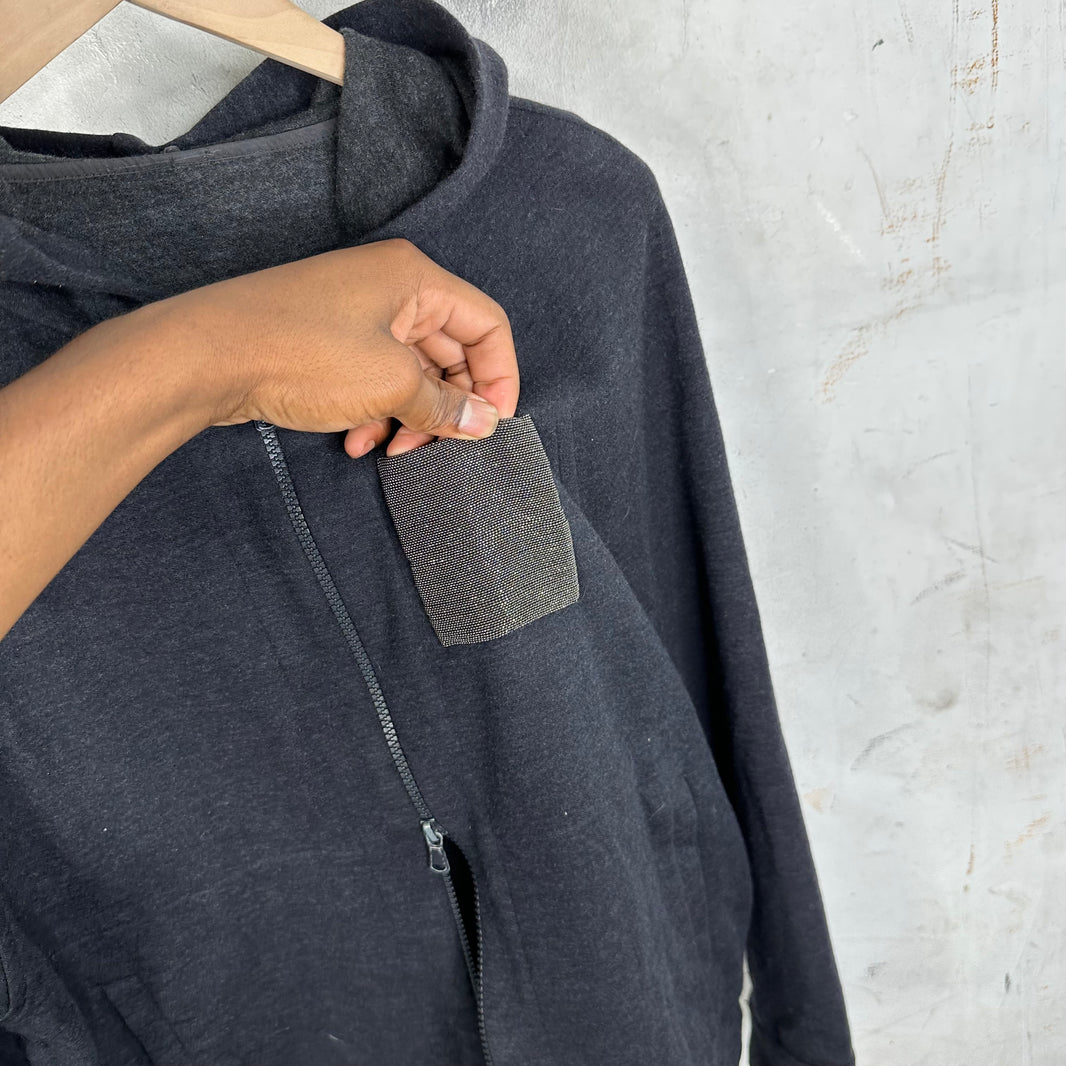 Brunello Cucinelli Monilli Patch Hoodie