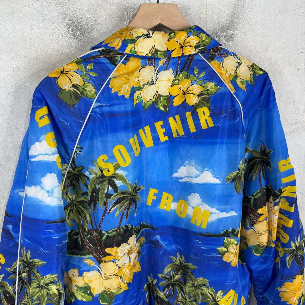Gucci Souvenir Beach Printed Jacket